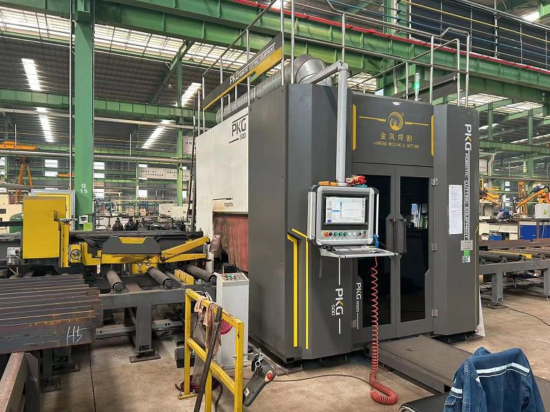 PKG 2PKG robot steel cutting line001 PKG 2PKG robot steel cutting line001